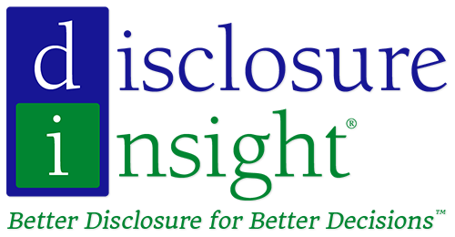 Disclosure Insight® - Better Disclosure for Better Decisions™